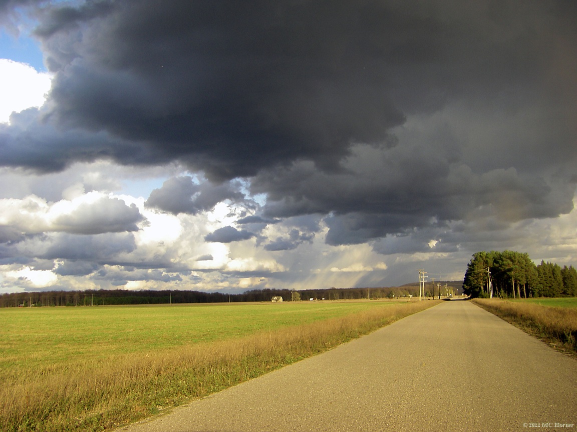 Near Alba, Michigan.