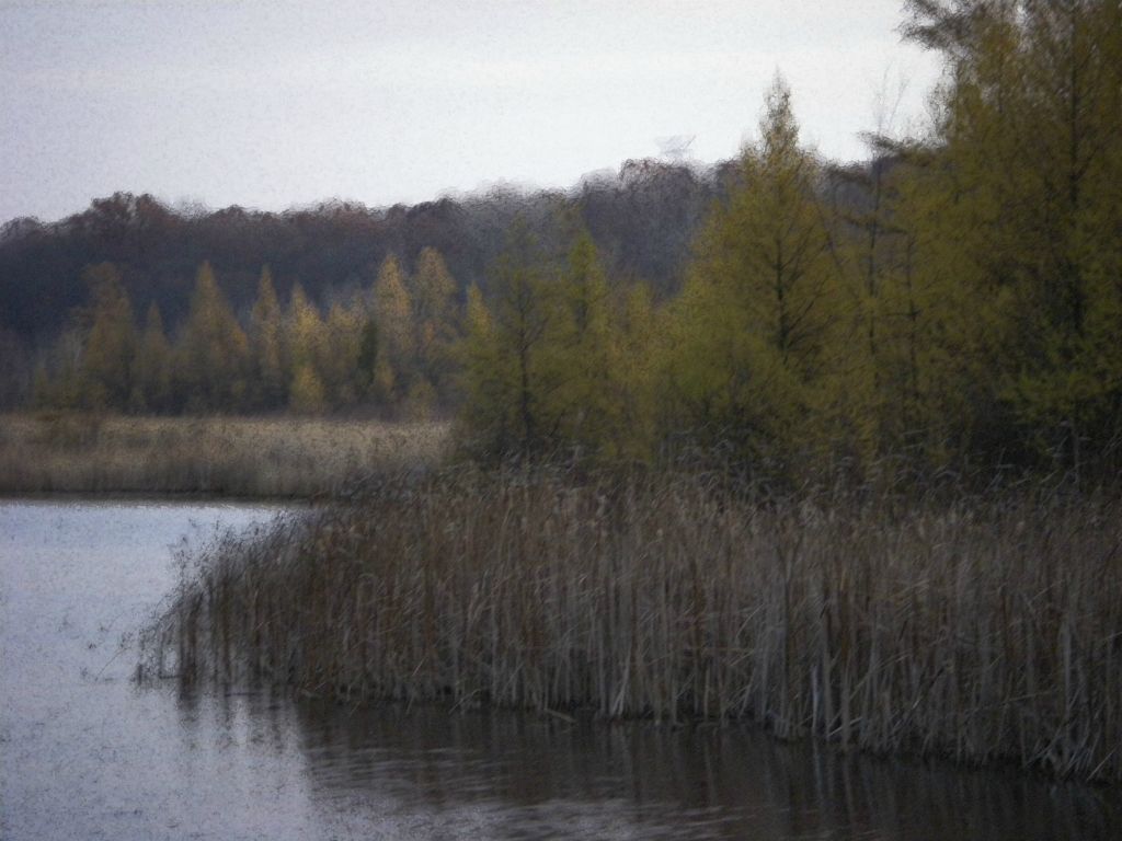 Huron River. Photo manipulation.