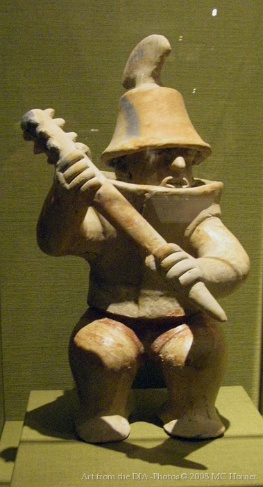 Flowerpot Warrior with club 100 BC/250 AD 