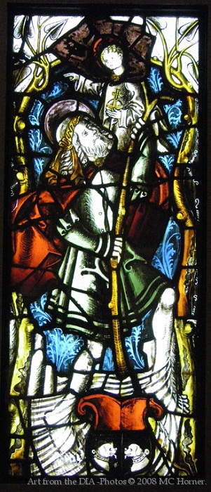 Stained Glass Window.
