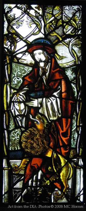 Stained Glass Window.