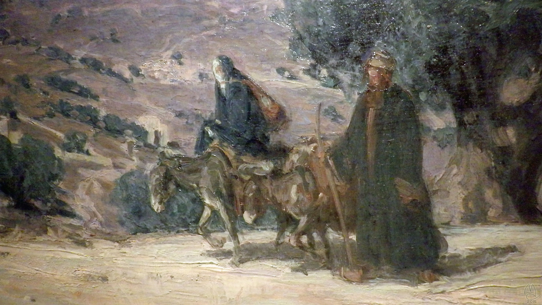 Flight Into Egypt, 1899. Henry Ossawa Tanner