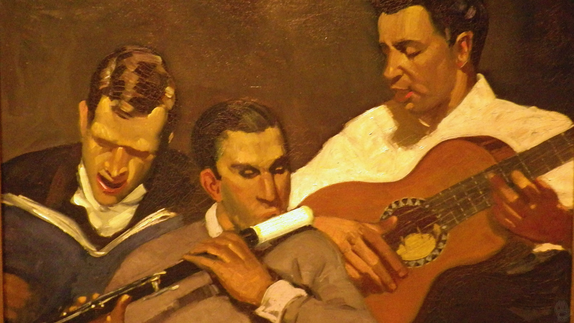 Three Top Sergeants, George Luks, 1925