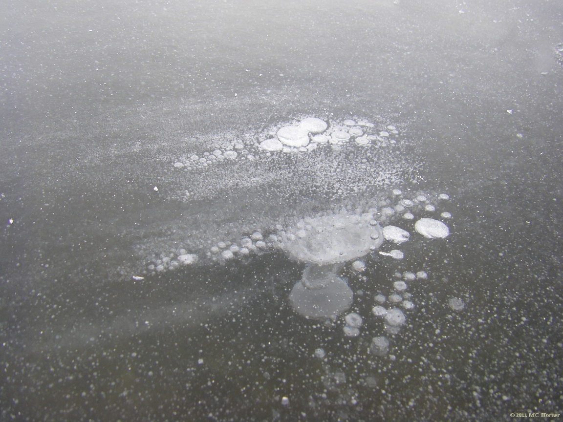 Stacked bubbles.