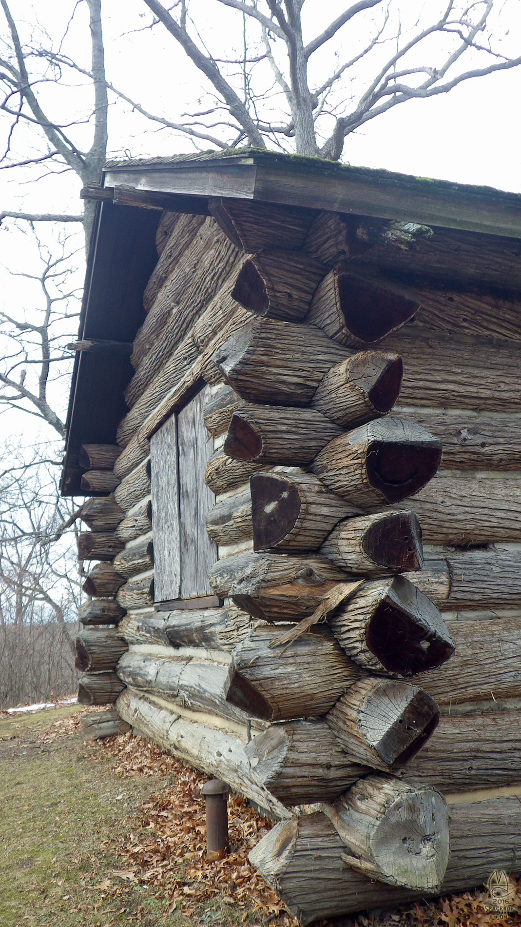 Corner detail, Carriage House.