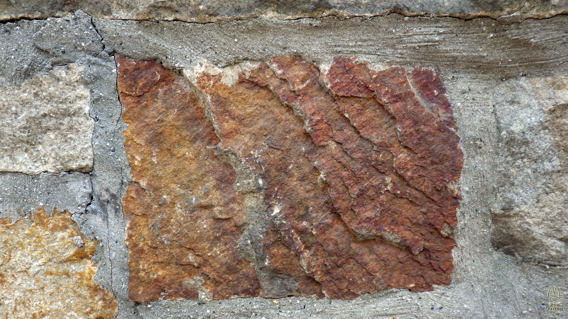 Vermont stone texture from chimney. 