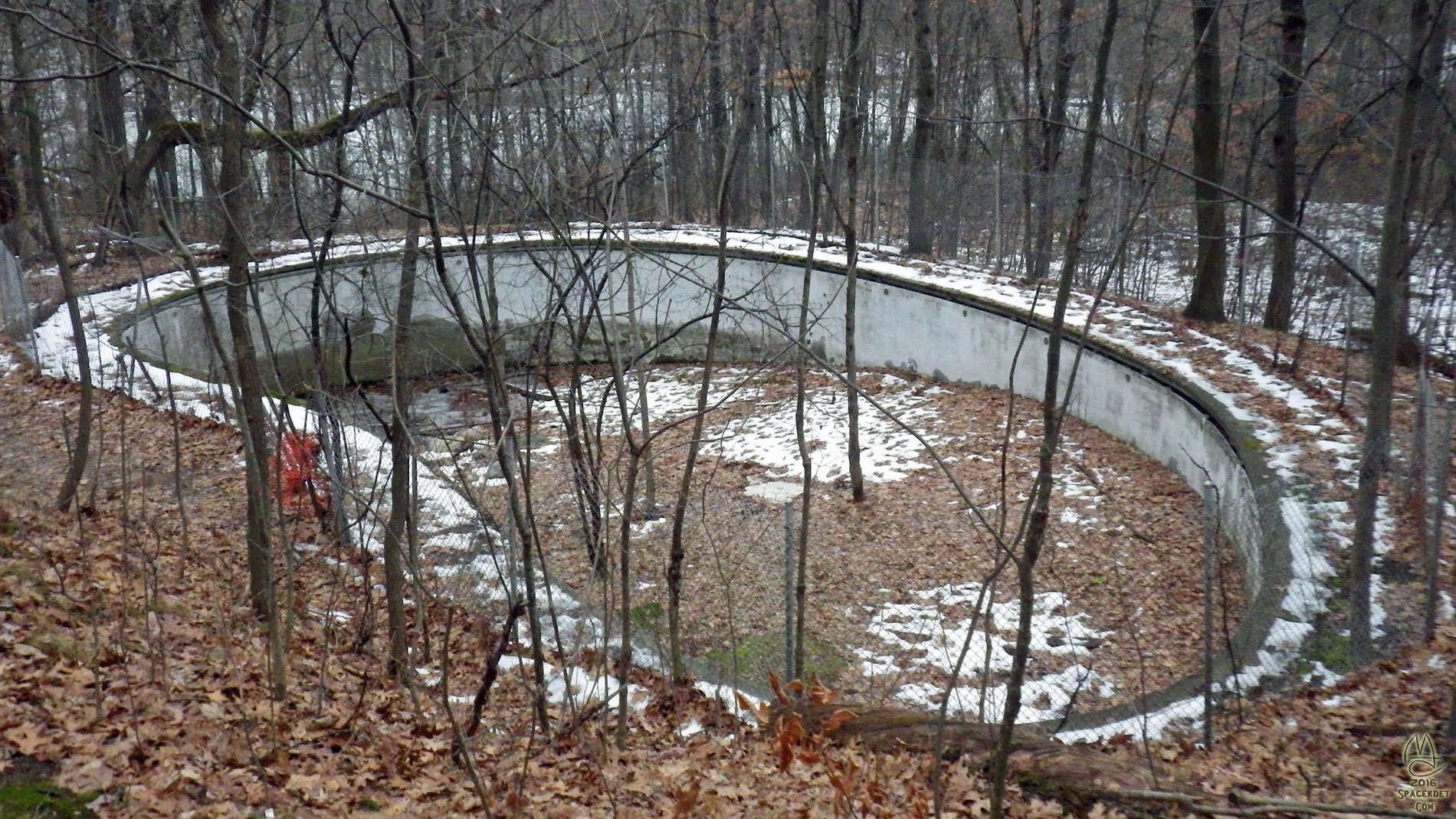 The pool as it looks in 2016.