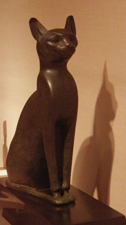 "Sacred Cat of Bastet", 7th-6th Century, Egyptian. I paid my cat tax.