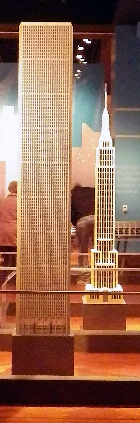 WTC and Empire State Buildings.
