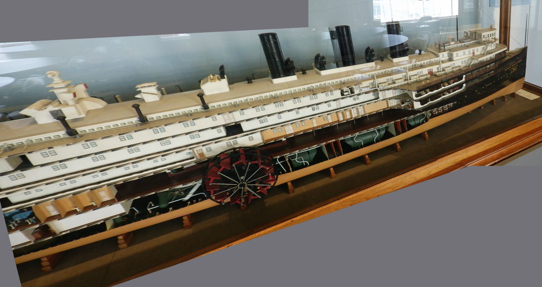 'Greater Detroit' cutaway model.