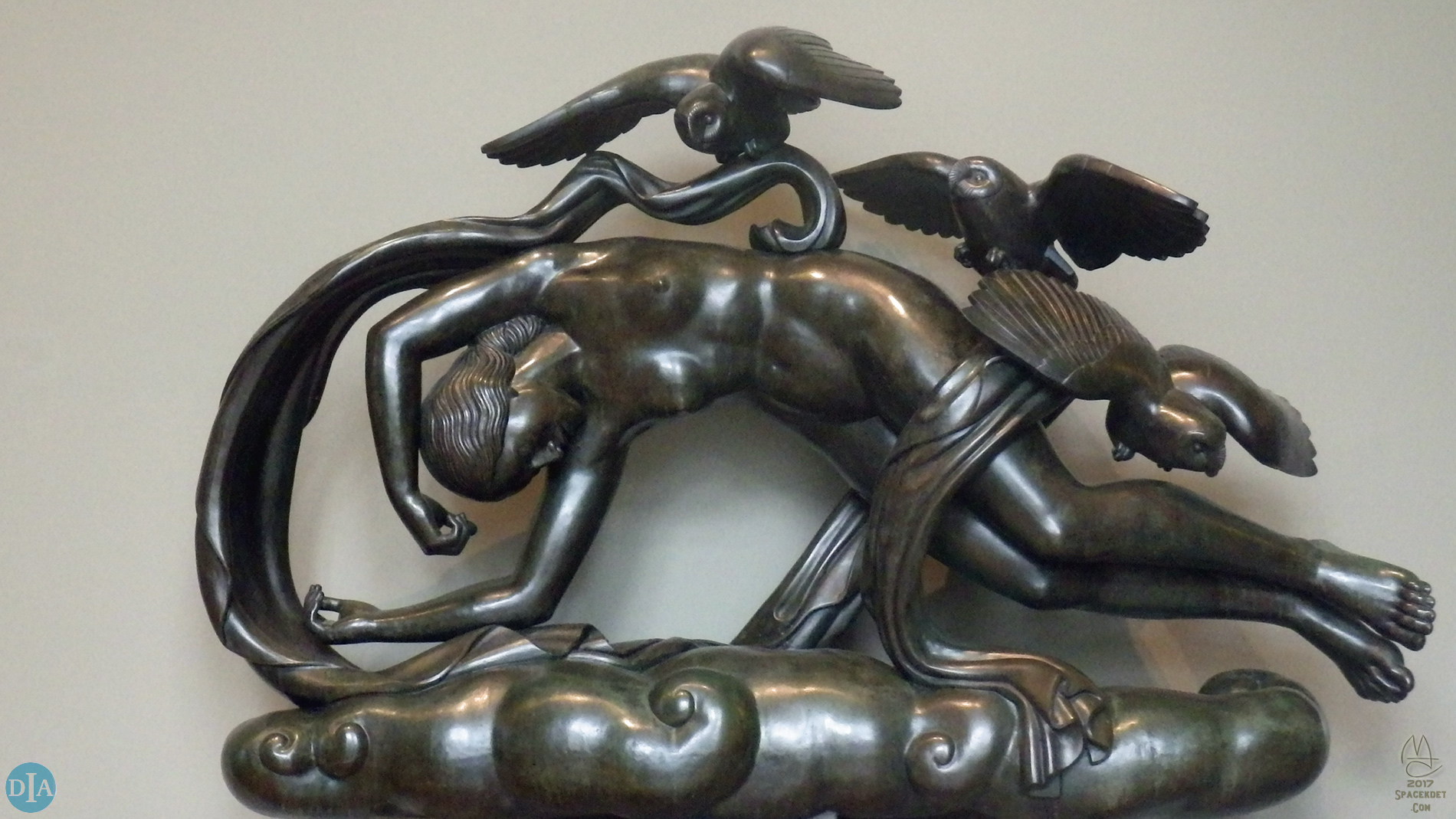 The Moods Of Time: Evening,; Paul Manship, 1938.