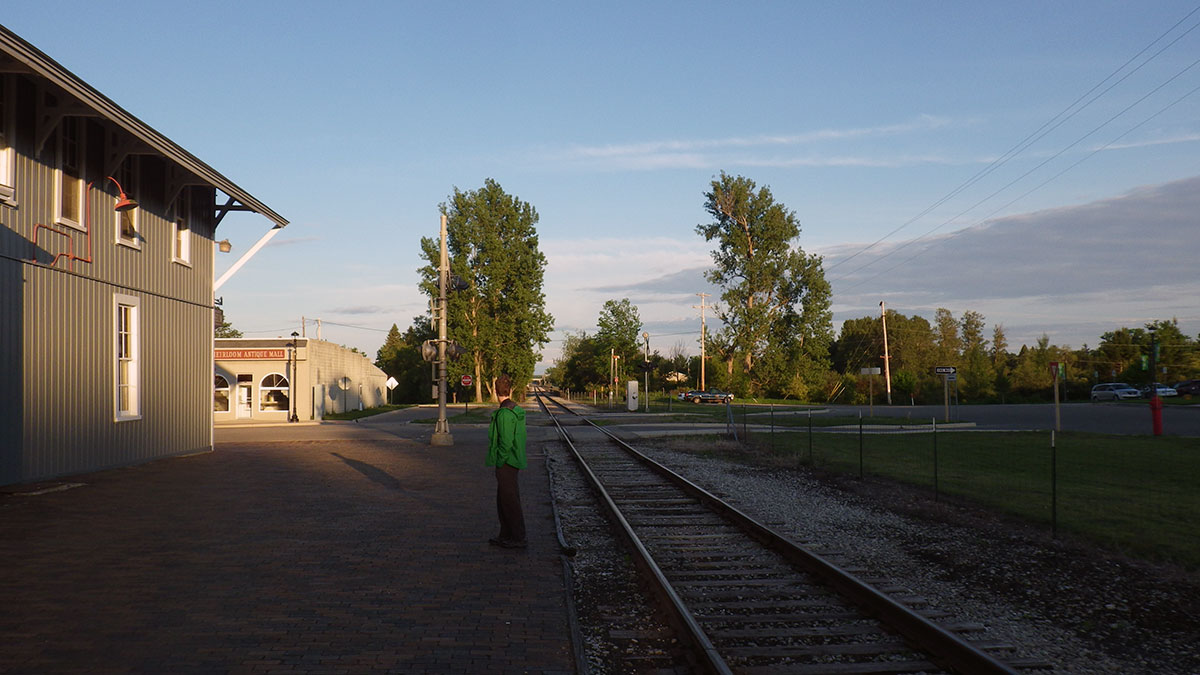 Going to be a long wait for a passenger train.