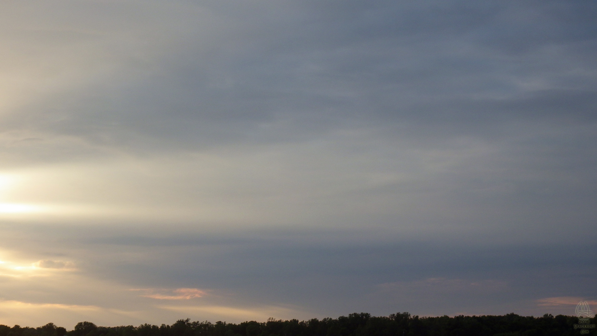 Solstice light. Watch the Canadian Forces  F-18 flyby here.