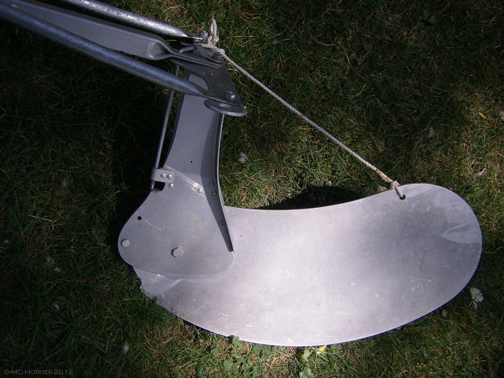 Business end of the rudder.