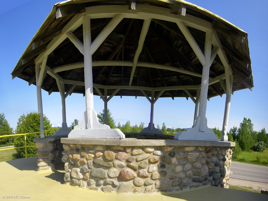 West side observation tower.