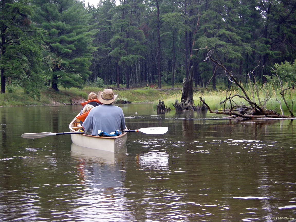 The Family Floatster sets off.