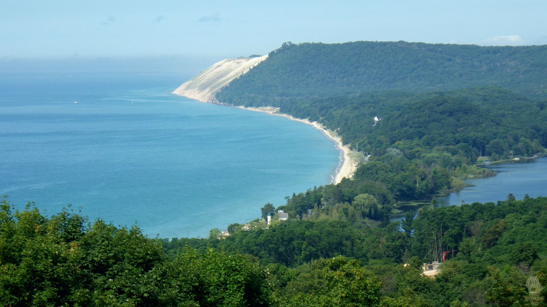 Empire Bluffs overlook.