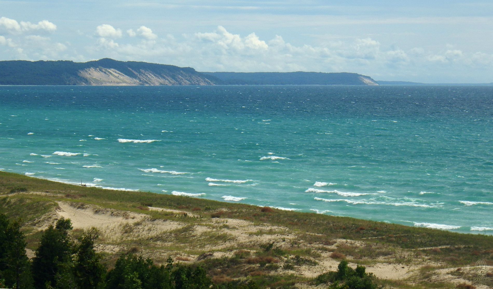 Elberta overlook.