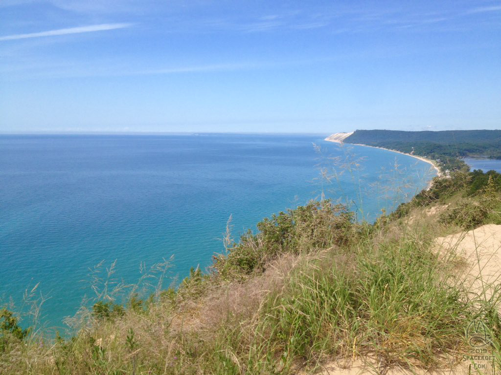 Lake Michigan overlook.