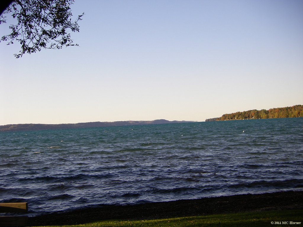 Torch Lake view from  Alden, Michigan