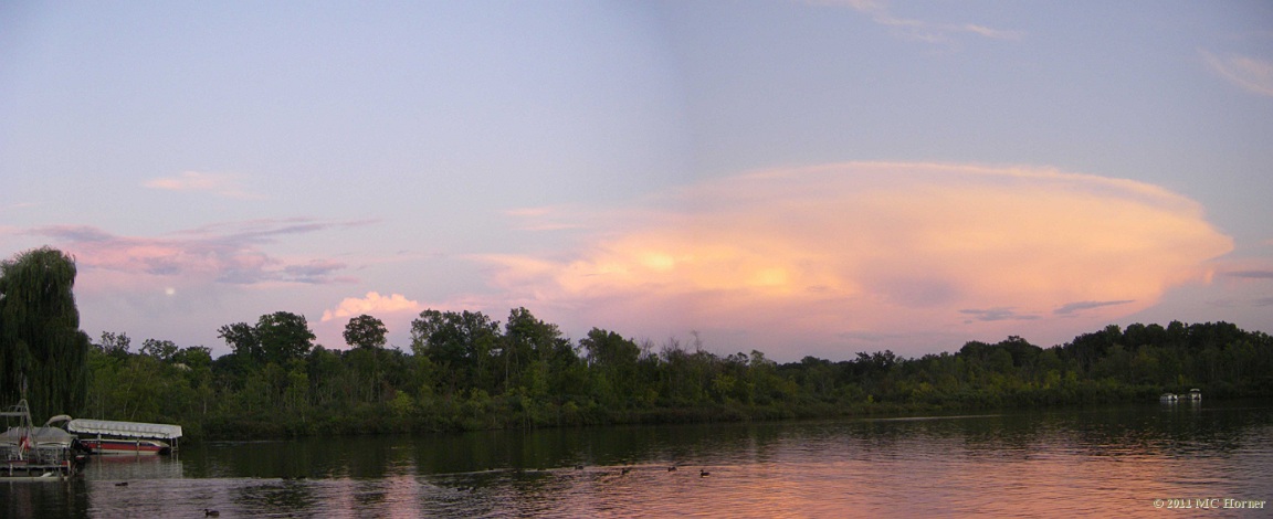 Harvest moon rise, Commerce Lake MI. See the full size pano here.