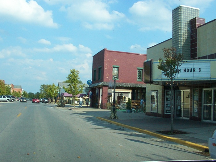 Movie theatre, Elk Rapids.
