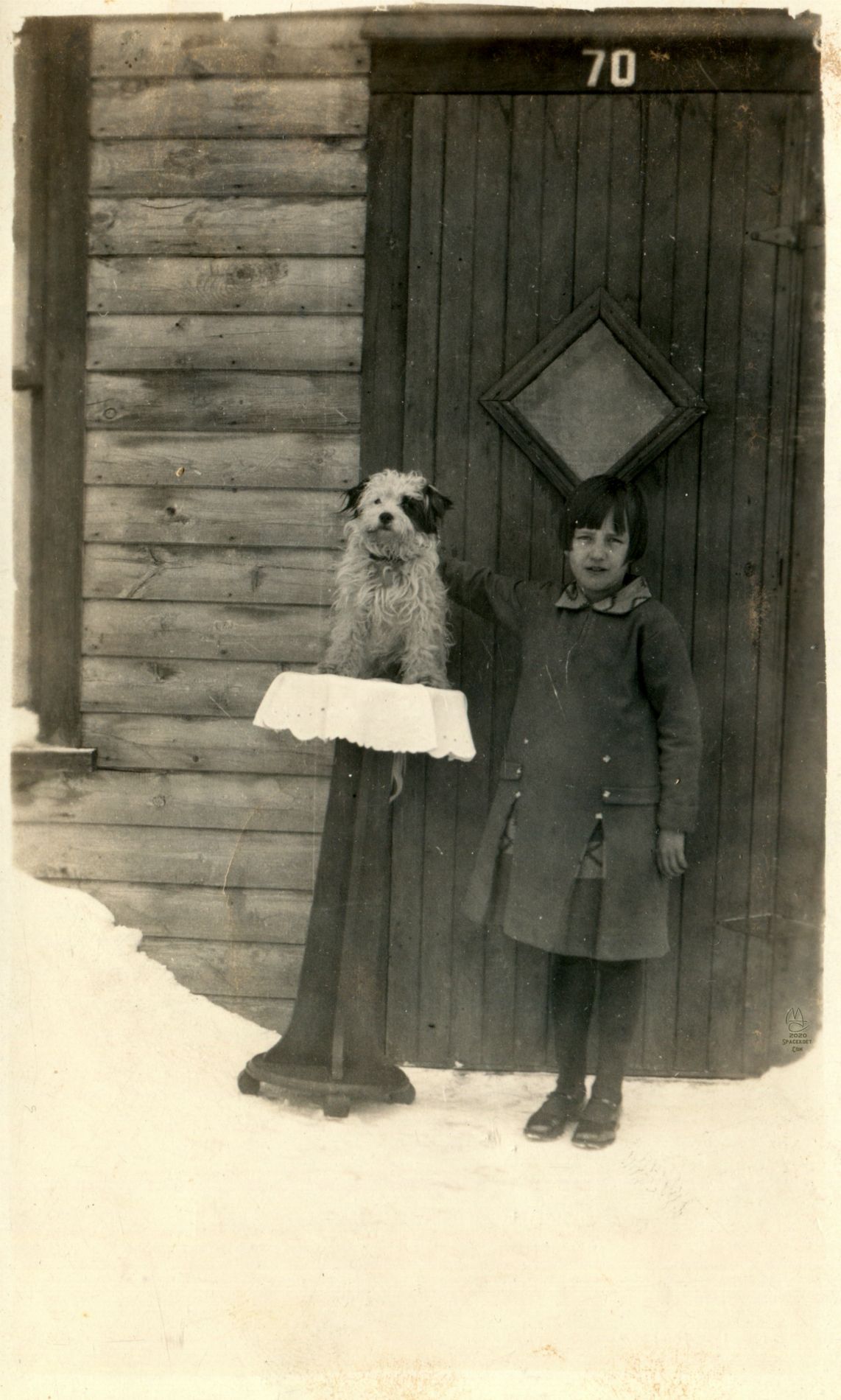 Put you on a pedestal. A selection of photos from Grandma's stash.