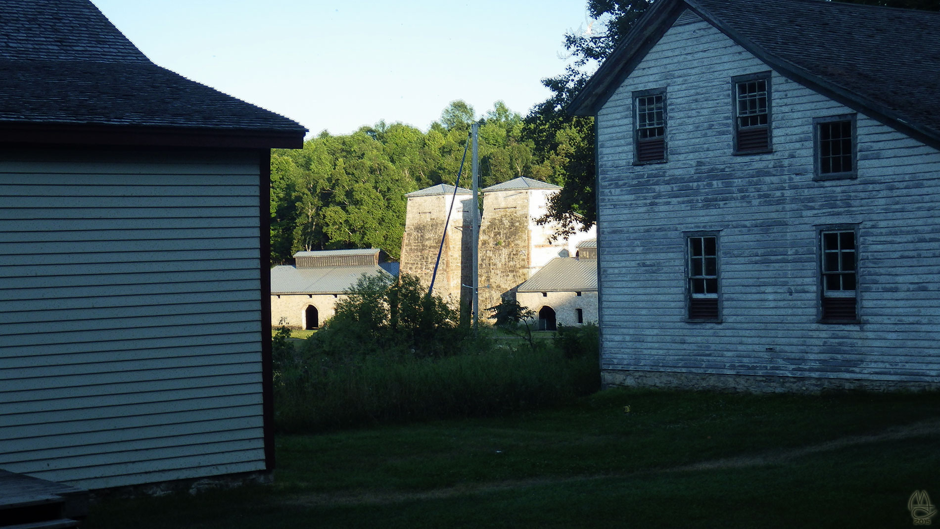 Furnace view.