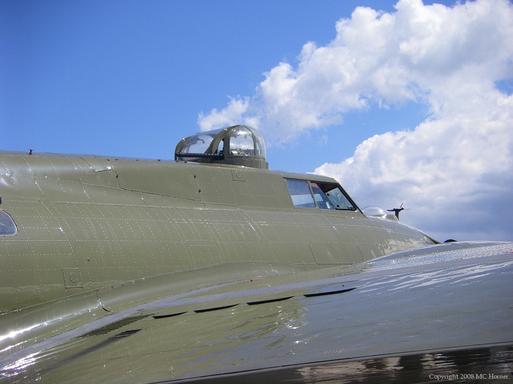 Top Turret, B-17.