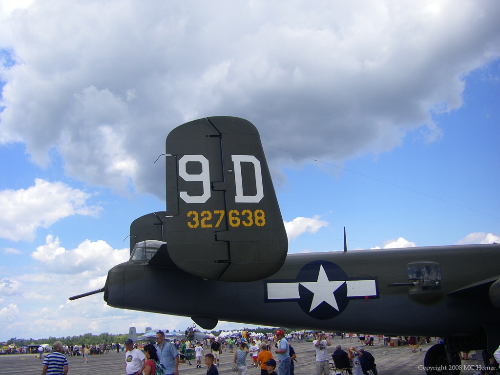 B-24 tail.