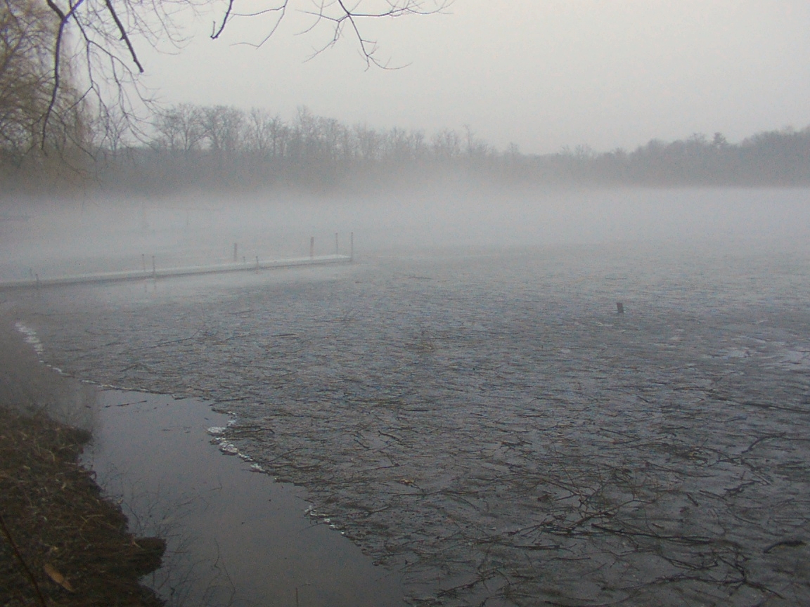 The fog rises.