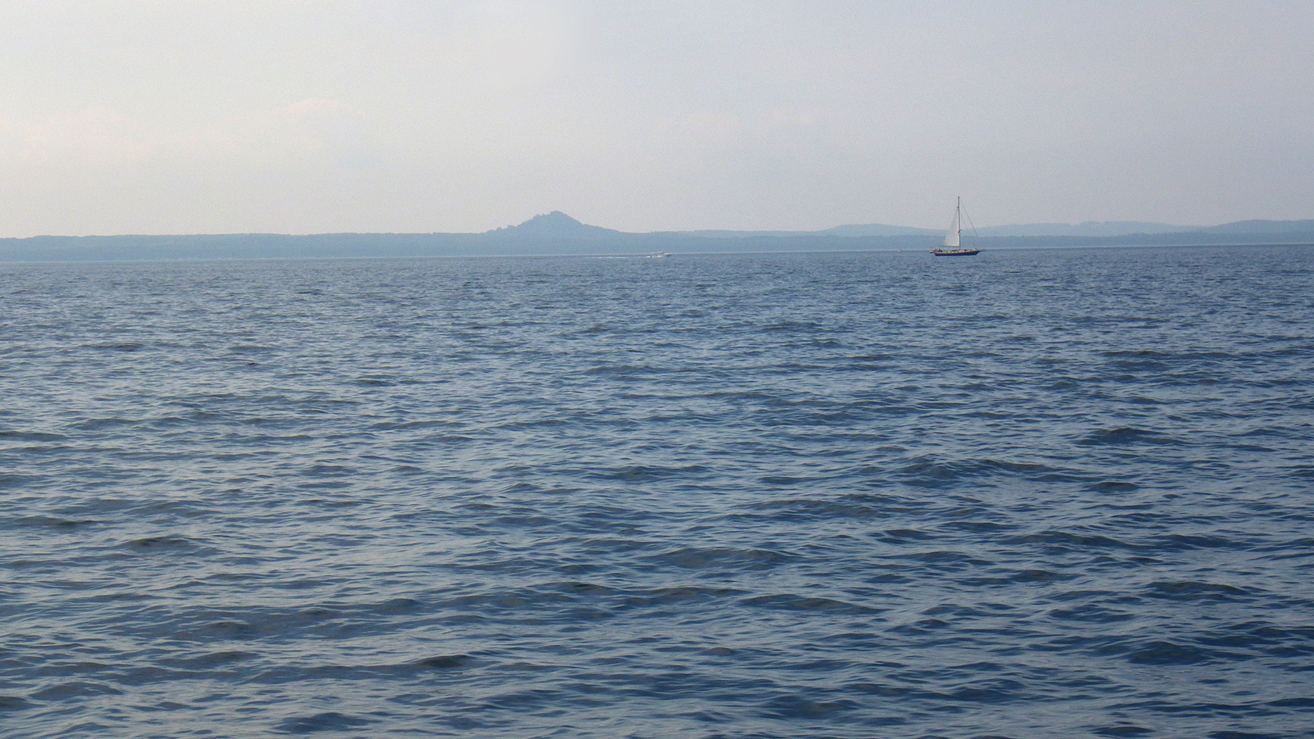 Sailing past the pyramid. Watch a short  video snippet HERE.