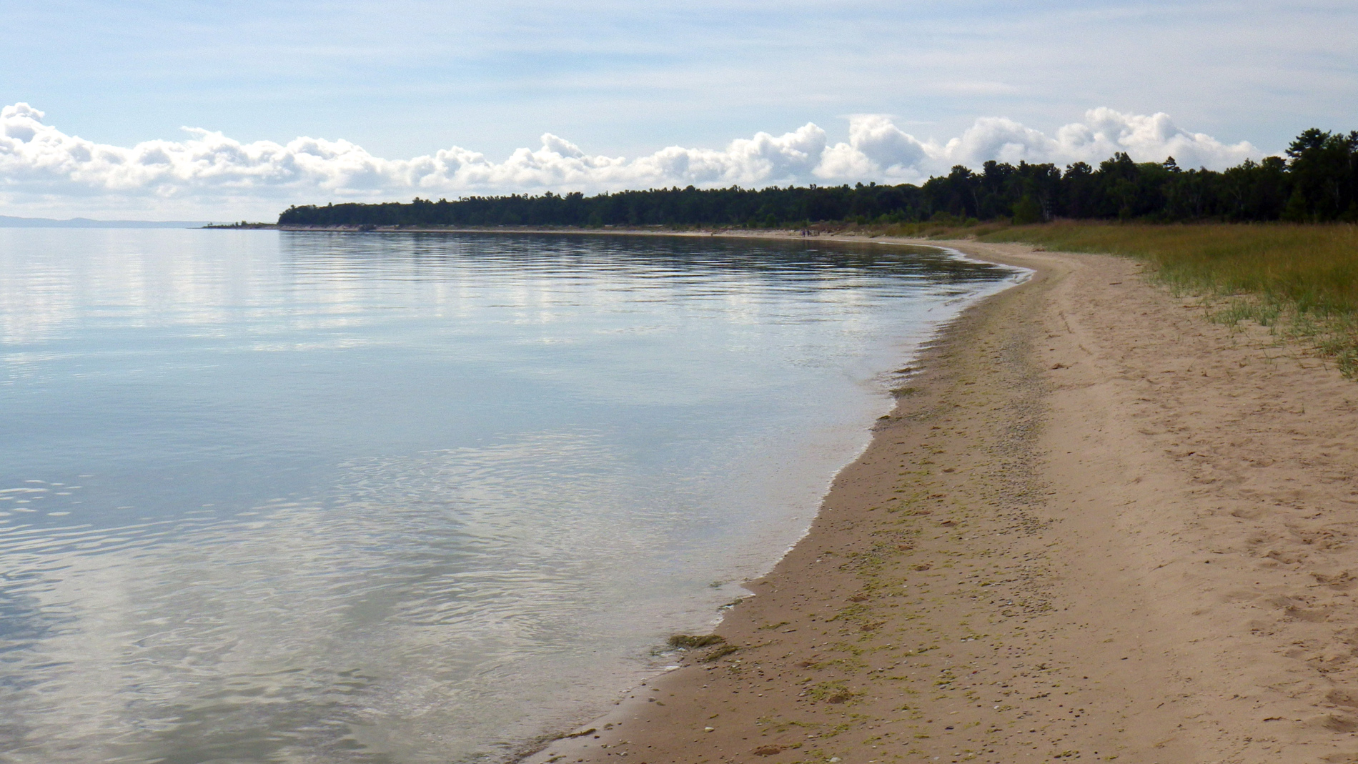 East beach, looking south.