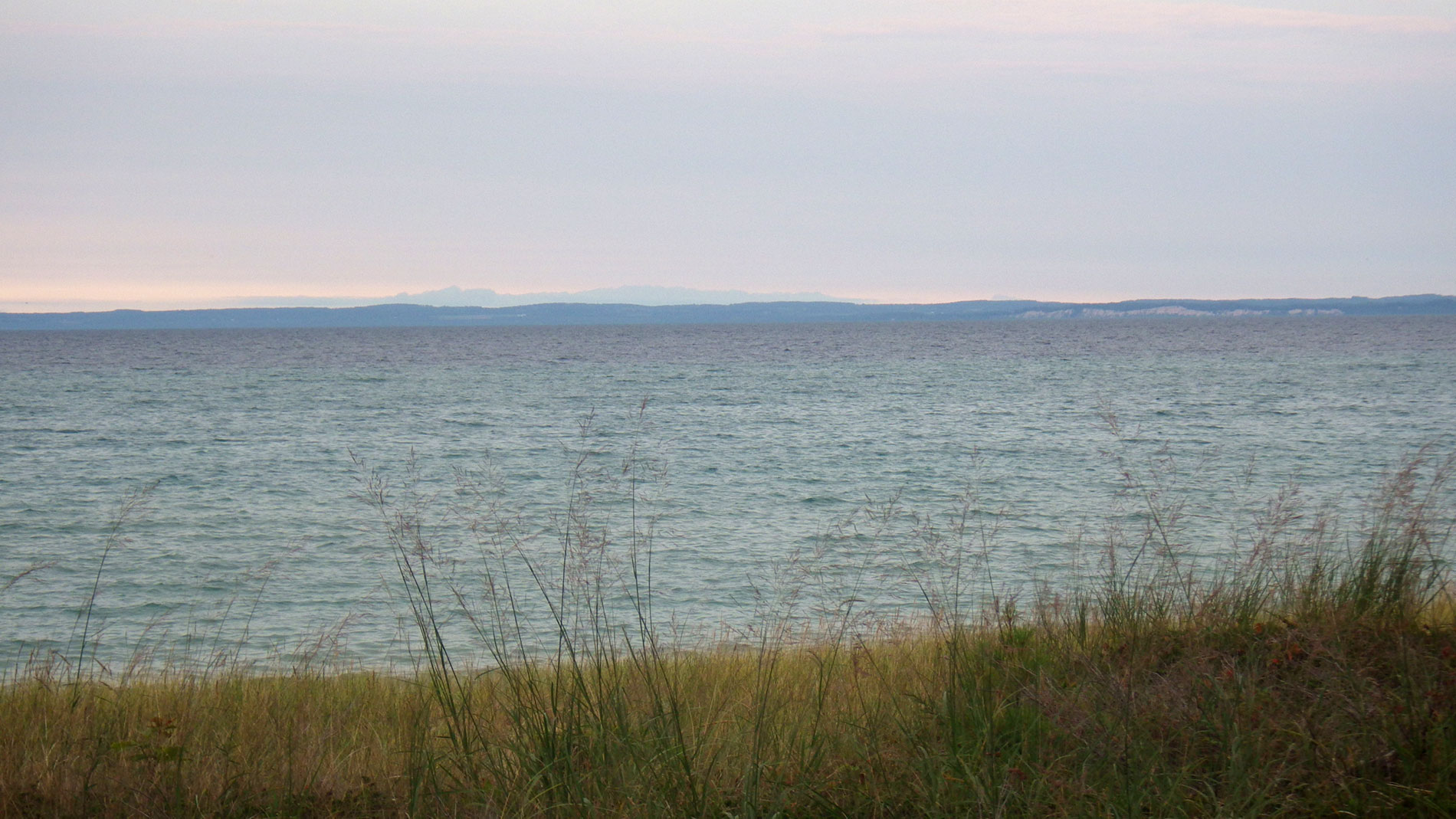 Across the Manitou Passage.