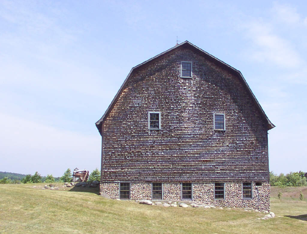 East barn in the Village.