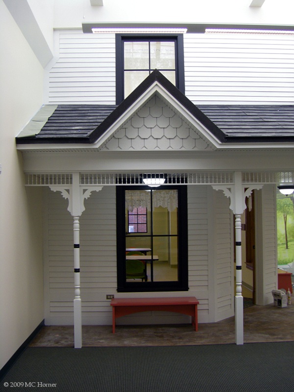 'Wraparound Porch' on the Storytime House.