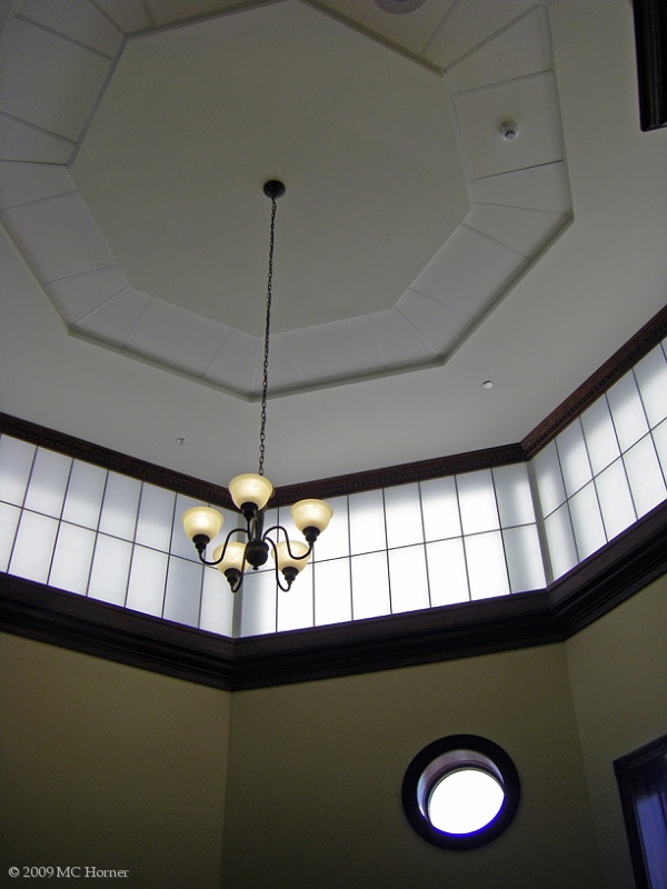 Turret Room ceiling.