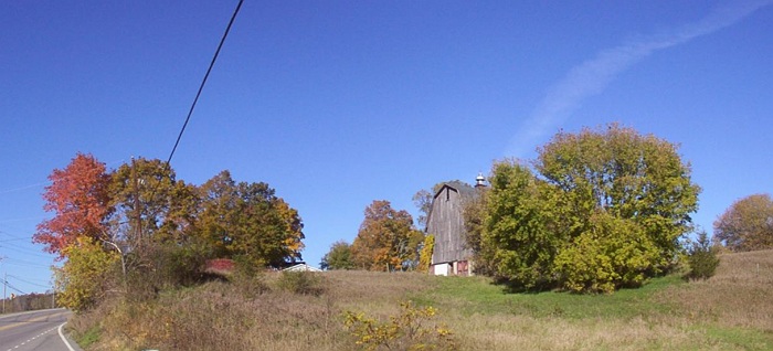 Barn Panorama in Milford, Michigan. Click to see a larger version here.