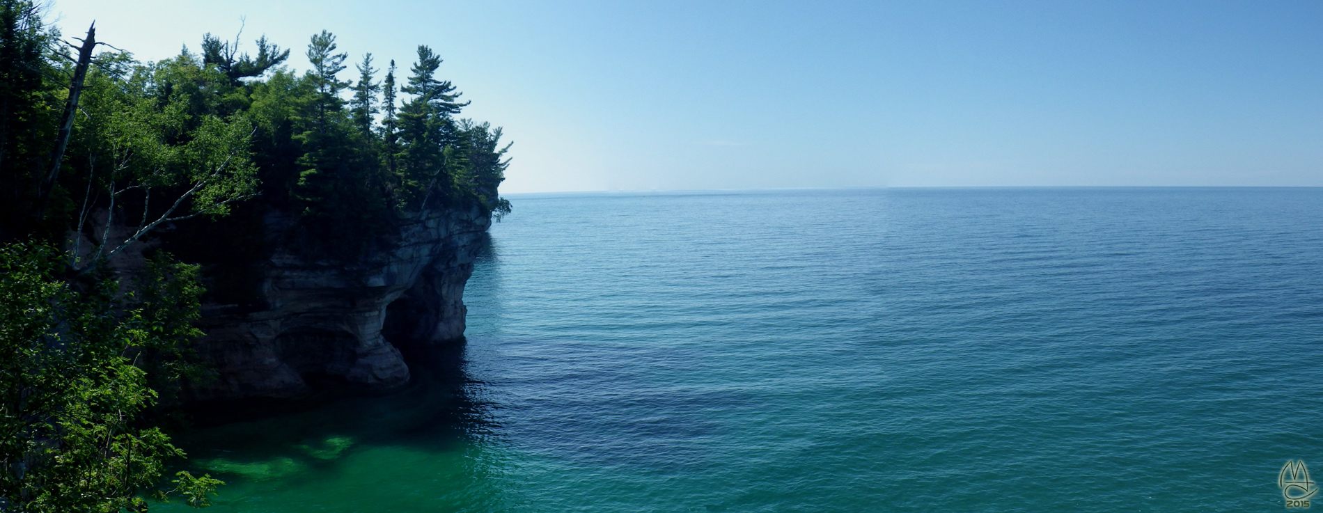 The immensity of the Lake.