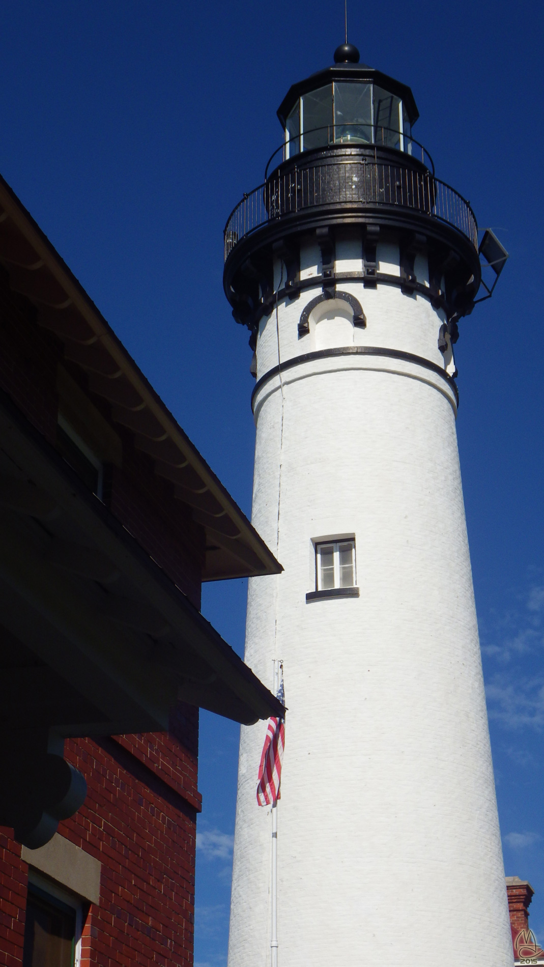 AuSable Light Station tower.