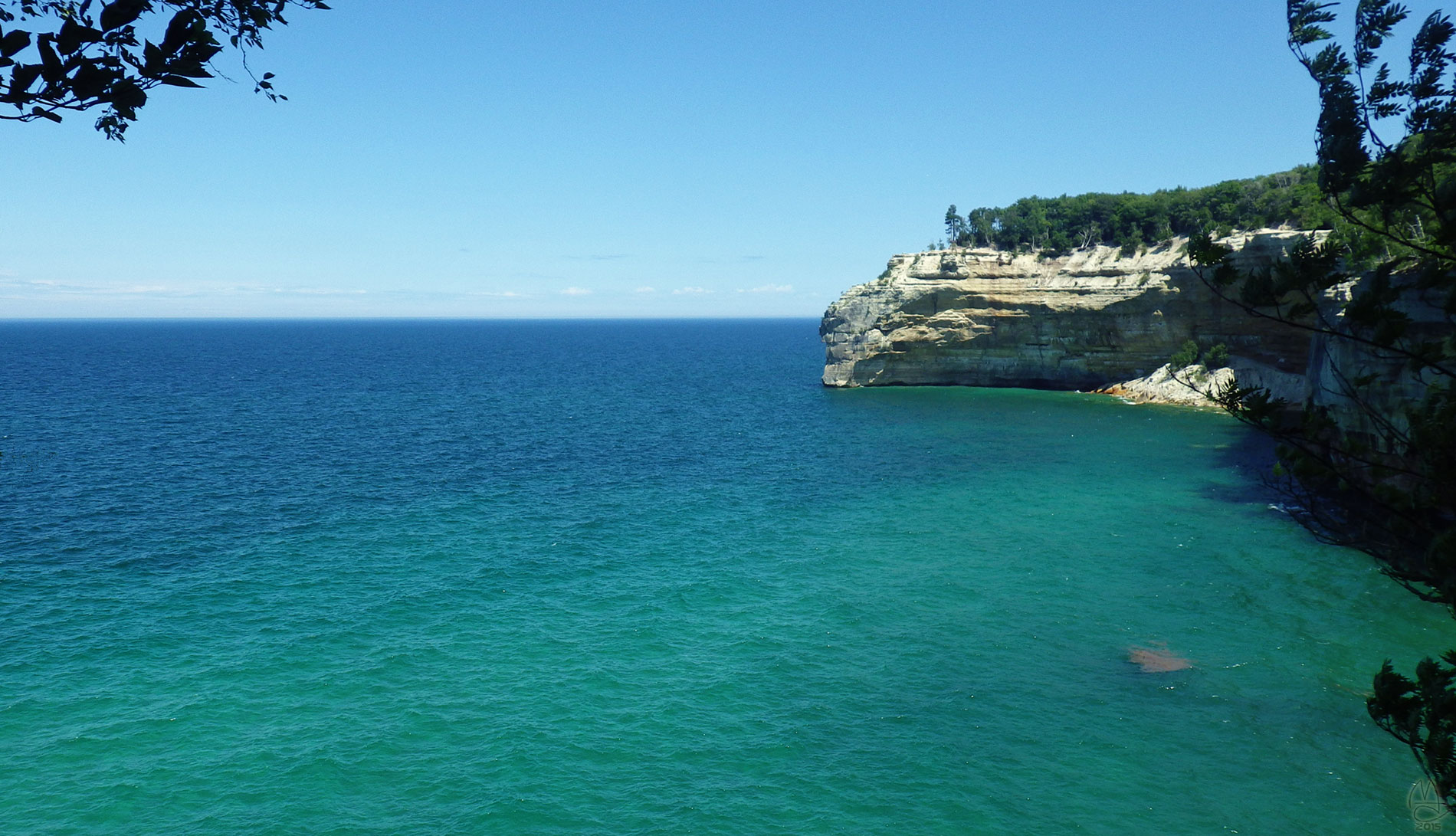 Looking back at Indian Head.