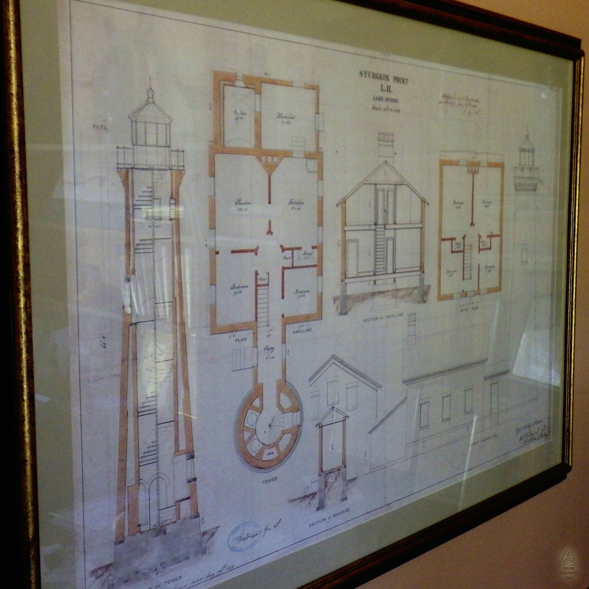 Plan of the Light Station.