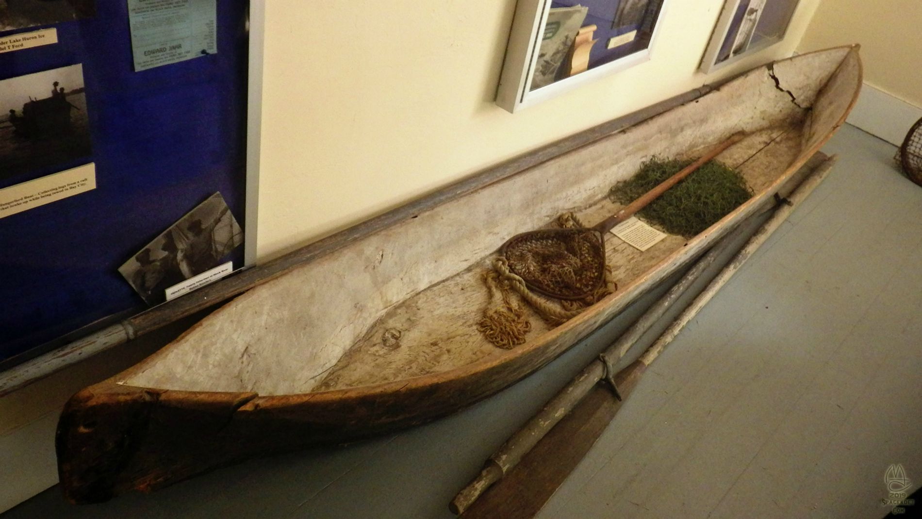 Native Dugout Canoe.