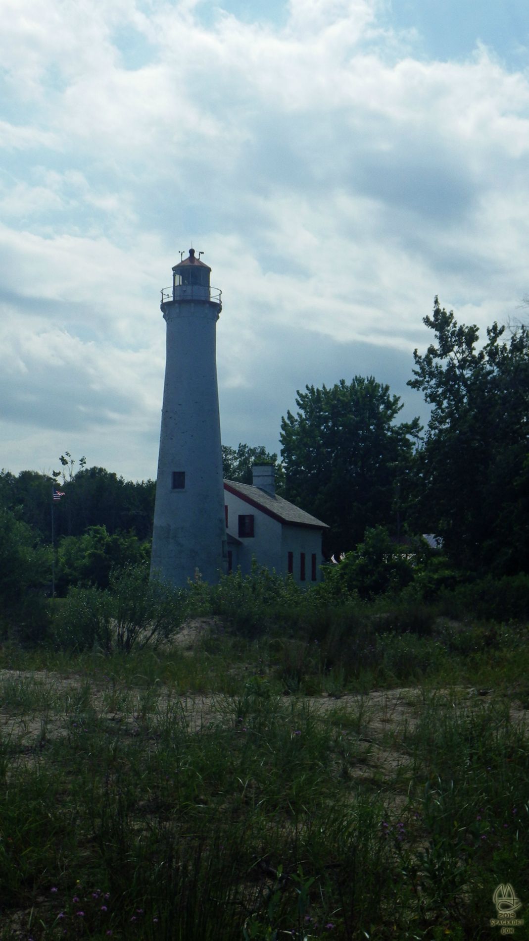 View of the tower.