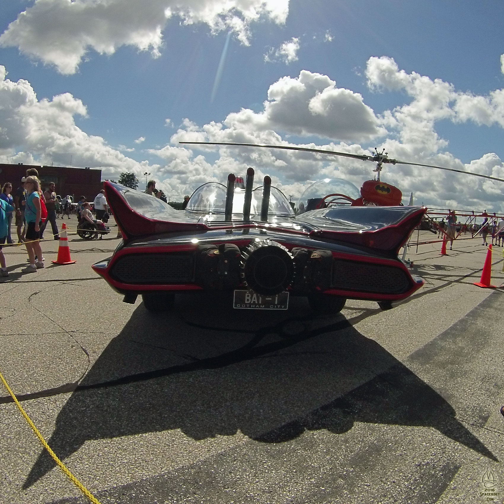 Batmobile and Bat Copter