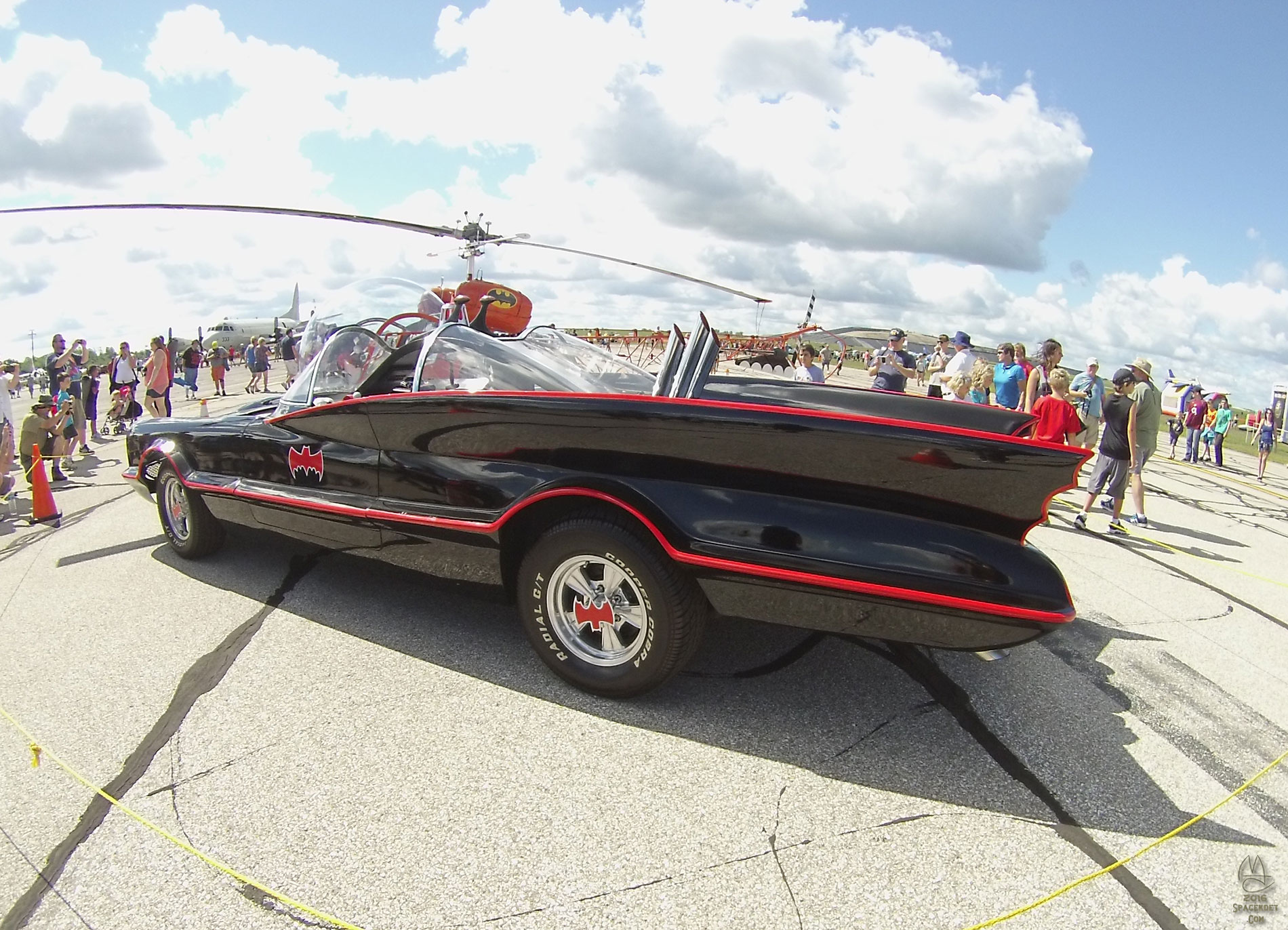 Batmobile and Bat Copter