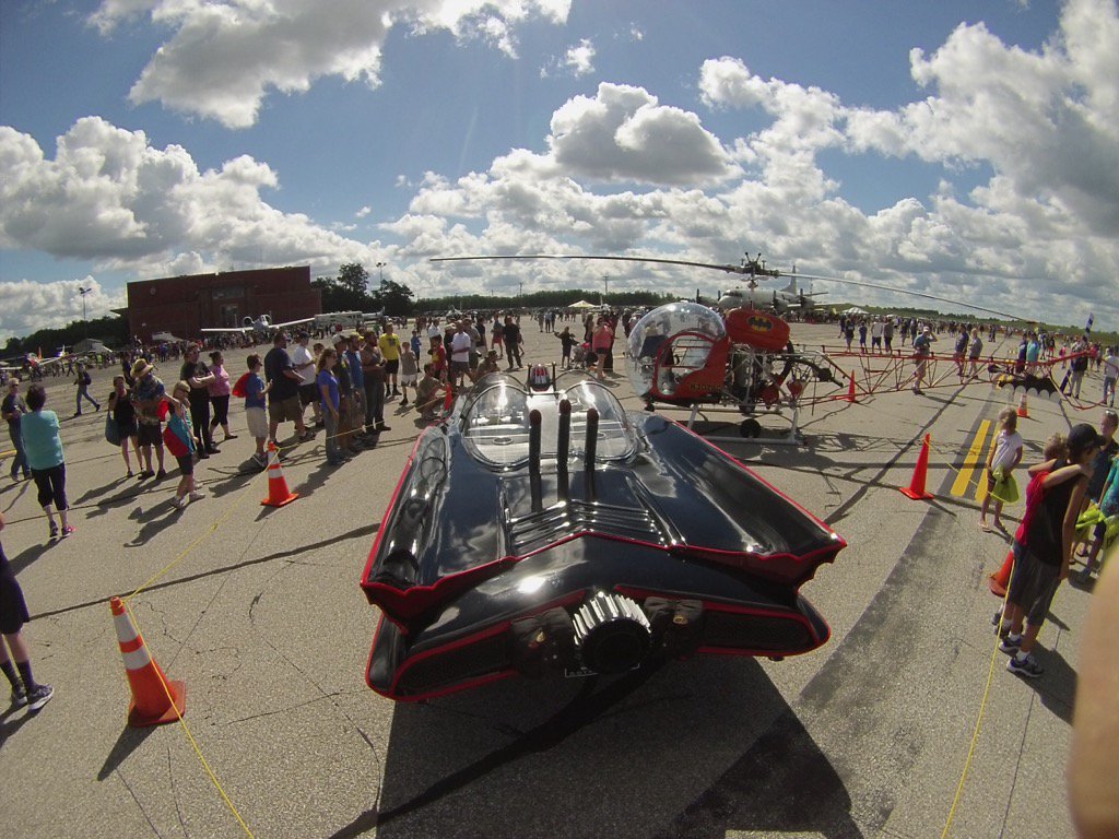 Batmobile and Bat Copter