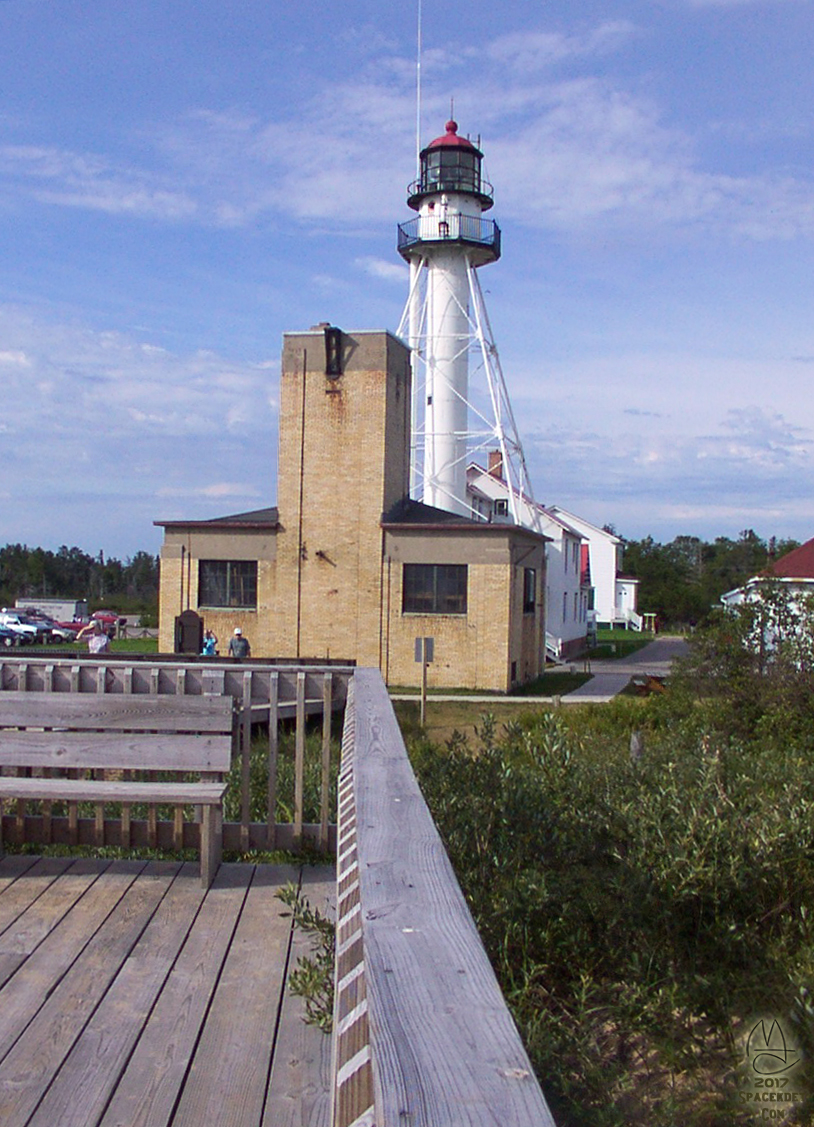 From the boardwalk at Whitefish Point Light Station, Paradise, Michigan