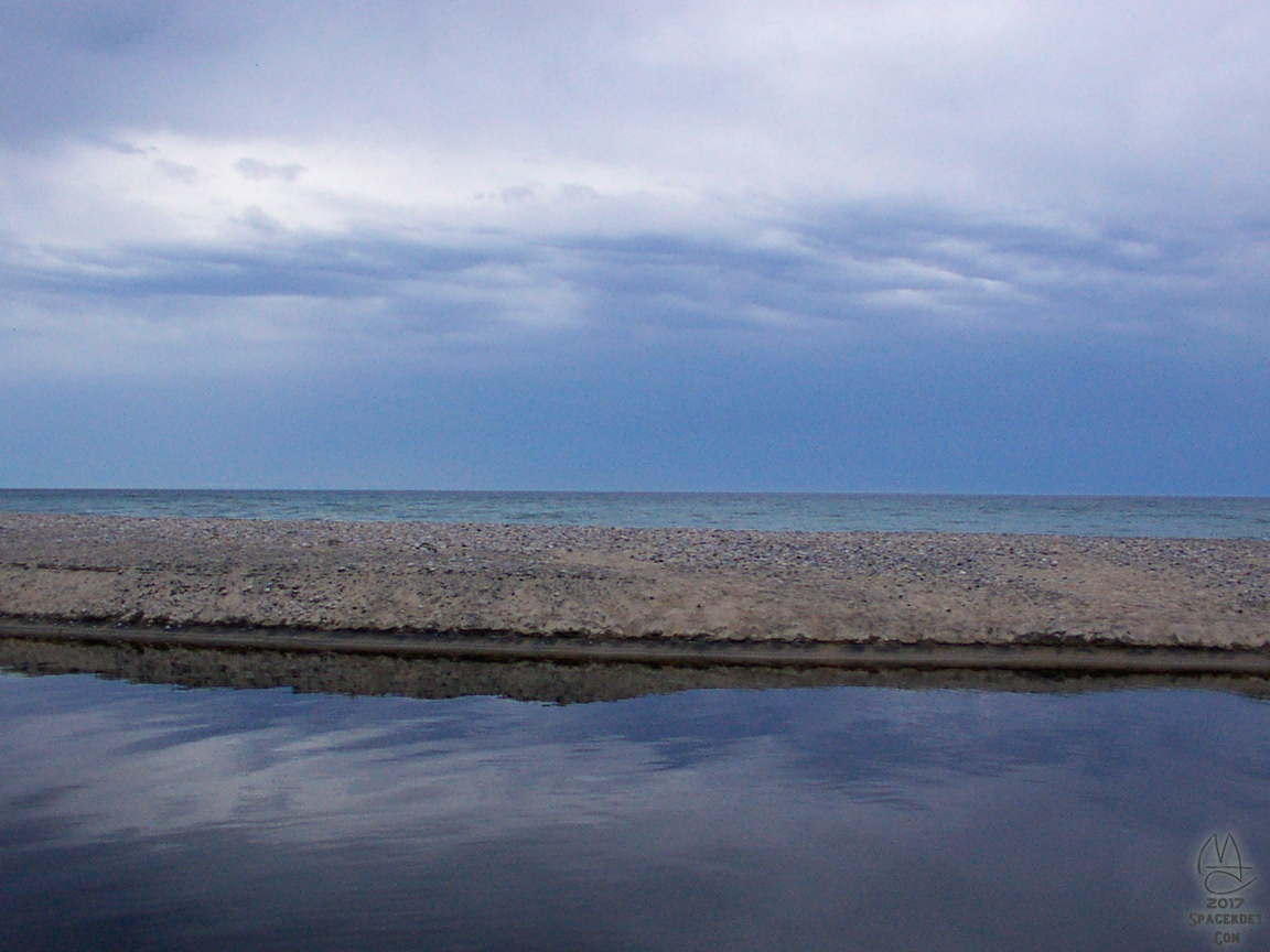 Mouth of the Two Heaarted River at Lake Superior