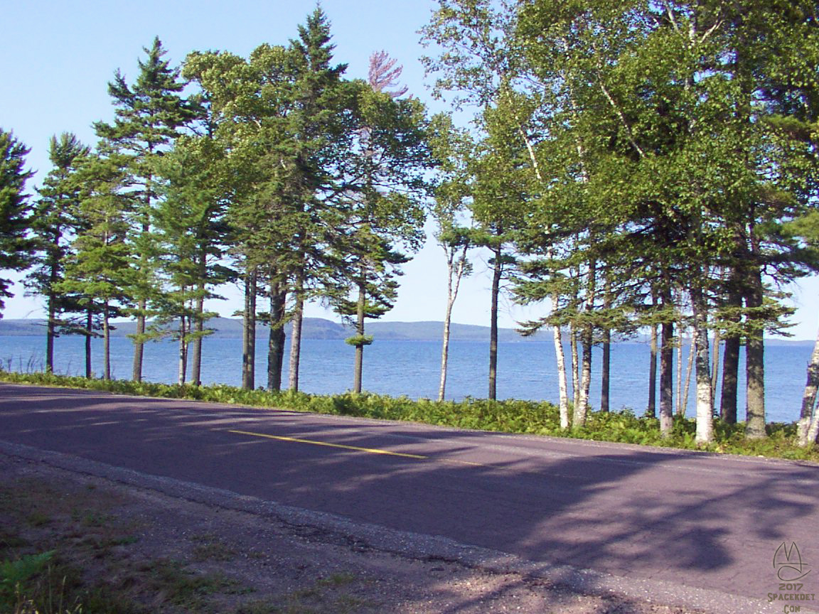 View of Bete Grise Bay from the Gay-Lac LaBelle Road
